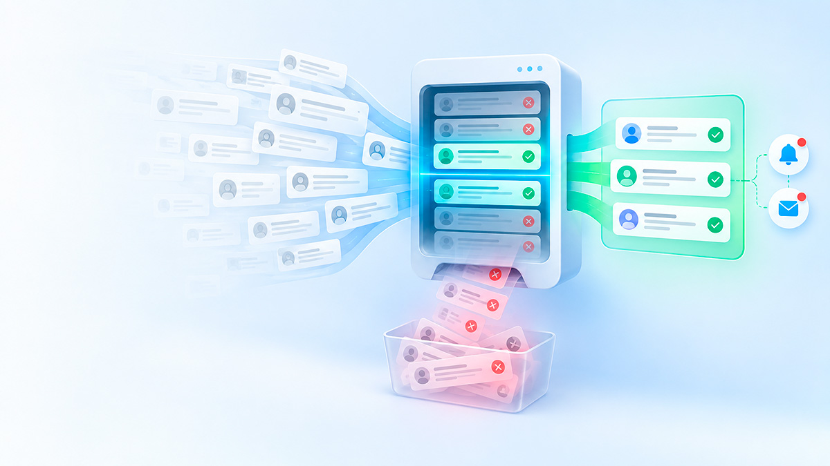 Botconsole Lead Scanner highlighting a matching service request in a Telegram group