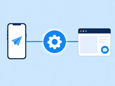 One Flow: Telegram + Website Widget