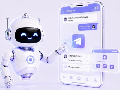 Как создать Telegram-бота с AI без кода
